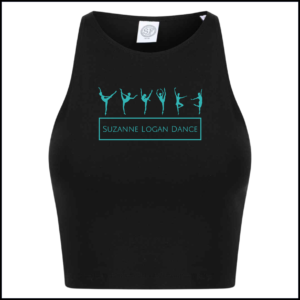 SF Clothing Ladies Cropped Top (Adults) SK106 (Black)