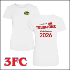 AWDis Ladies Cool T-Shirt - Design 2 (Adults) JC005 (Arctic White)