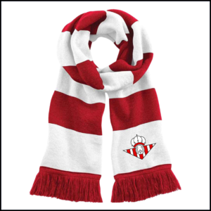 Beechfield Stadium Scarf (One Size) BB479 (Classic Red/White)