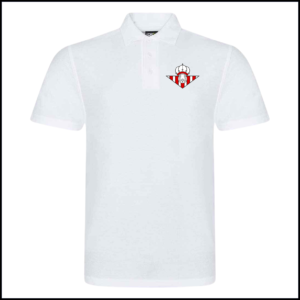 PRO RTX Pro Piqué Polo Shirt (Adults) RX101 (White)