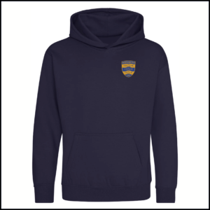 AWDis Kids Hoodie (Youth) JH001B (French Navy)