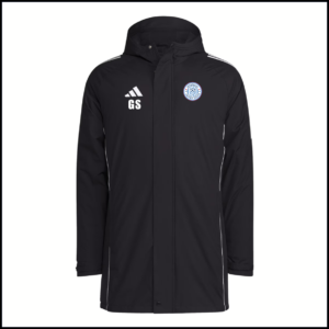 Adidas Tiro Stadium Parka (Coaches Adults) IJ7391 (Black/Team Grey Four)