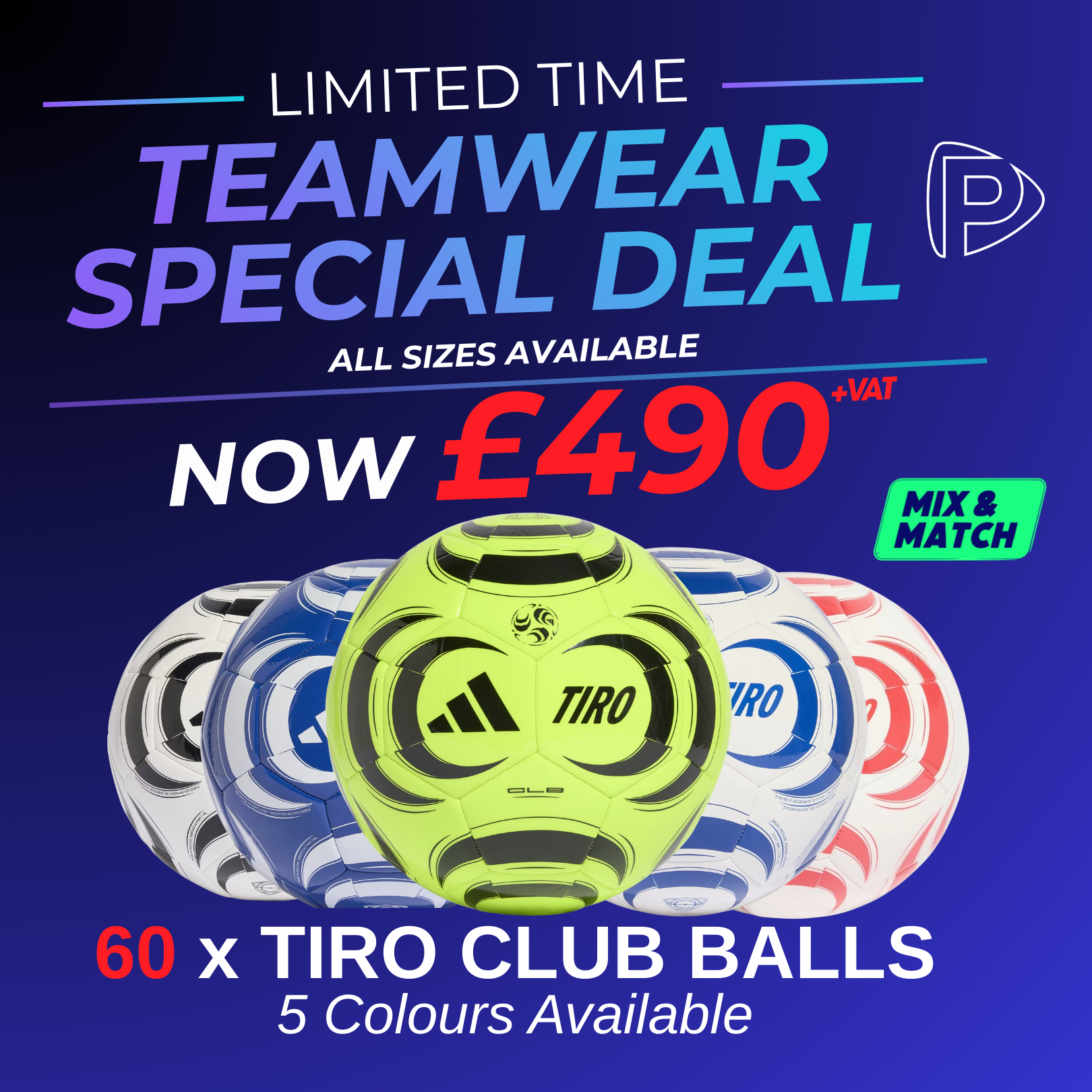 60 x Football Offer