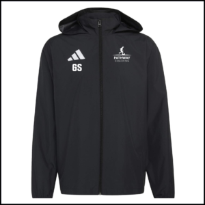 Adidas Entrada 26 All Weather Jacket (Adults) JZ9101 (Black/White)