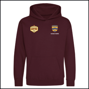 AWDis Kids Hoodie (Youth) JH001B (Burgundy)