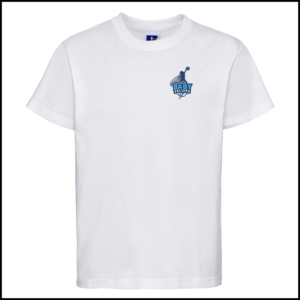 Russell Athletic Kids Classic Ringspun T-Shirt (Youth) 180B (White)