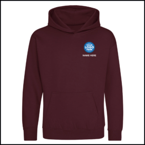 AWD Hoodie (Youth) JH001B (Burgundy)