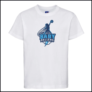 Russell Athletic Kids Classic Ringspun T-Shirt (Youth) 180B (White)