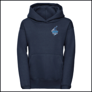Russell Athletic Kids Hooded Sweatshirt (Youth) 575B (French Navy)