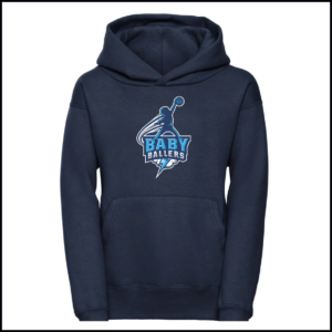 Russell Athletic Kids Hooded Sweatshirt (Youth) 575B (French Navy)