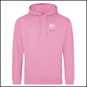AWDis College Hoodie (Adults) JH001 (Candyfloss Pink)