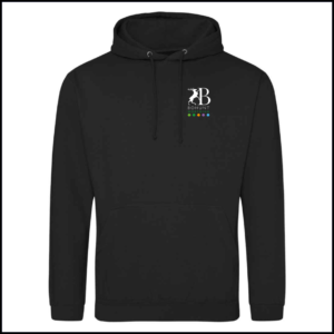 AWDis College Hoodie (Adults) JH001 (Jet Black)