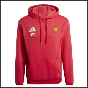 Adidas Entrada 26 Hoody (Adults) JZ6576 (Team Power Red/White)
