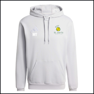 Adidas Entrada 26 Hoody (Adults) JZ6578 (Team Light Grey/White)