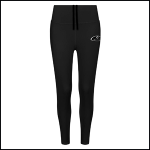 AWDis Ladies Cool Recycled Tech Leggins (Adults) JC287 (Jet Black)