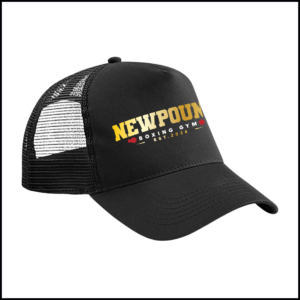 Beechfield Snapback Trucker Cap (One Size) BB640 (Black/Black)