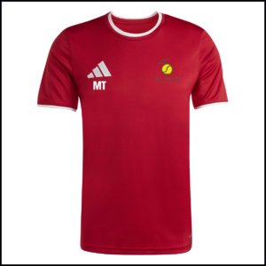 Adidas Entrada 26 Jersey (Adults) JZ2501 (Team Power Red/White)