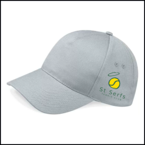 Beechfield Ultimate 5 Panel Cap (One Size) BB15 (Light Grey)