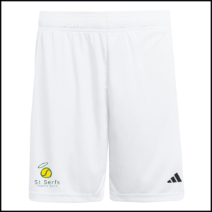 Adidas Entrada 26 Shorts (Adults) JZ2516 (White/Black)