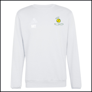 Adidas Entrada 26 Sweat Top (Adults) JZ6572 (Team Light Grey/White)