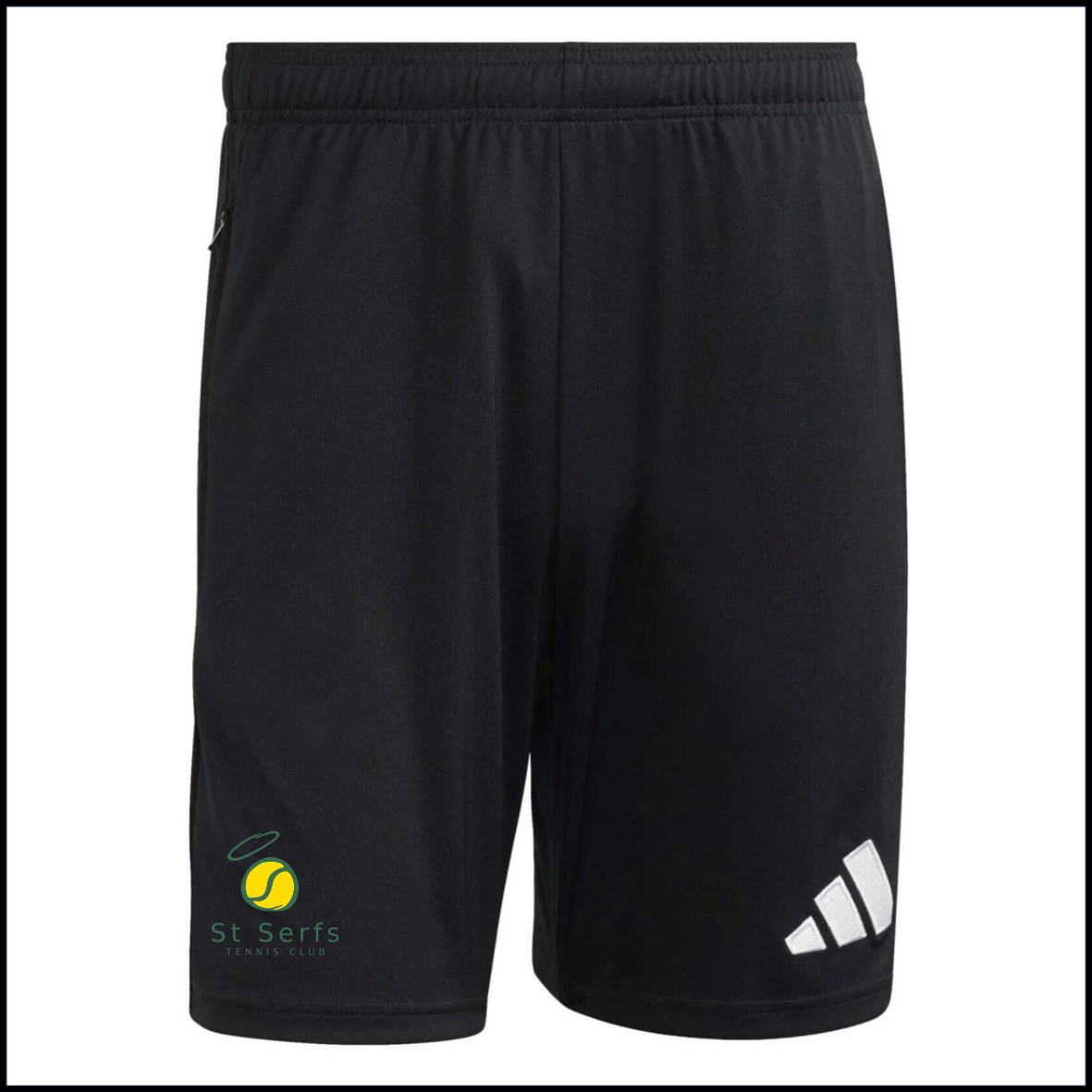 Adidas Entrada 26 Training Shorts With Pockets (Adults) KD0985 (Black/White)