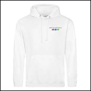 AWDis College Hoodie (Adults) JH001 (Arctic White)