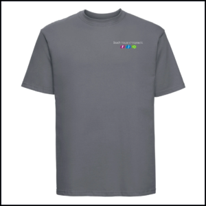 Russell Athletic Classic Ringspun T-Shirt (Adults) 180M (Convoy Grey)