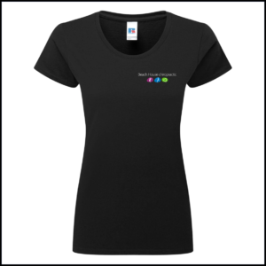 AWDis Ladies Cool T-Shirt (Ladies) JC005 (Jet Black)