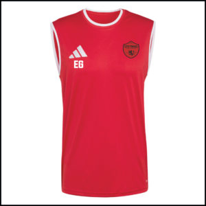 Adidas Entrada 26 Sleeveless Jersey (Adults) KB3932 (Team Power Red 2/White)