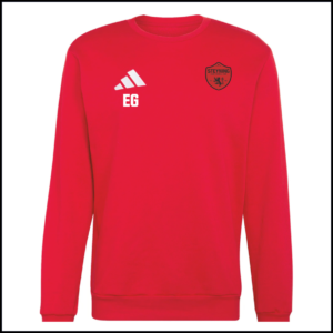 Adidas Entrada 26 Sweat Top (Adults) JZ6575 (Team Power Red 2/White)