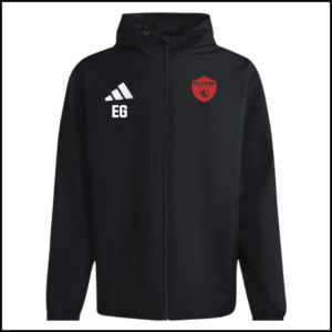 Adidas Entrada 26 All Weather Jacket (Adults) JZ9101 (Black/White)
