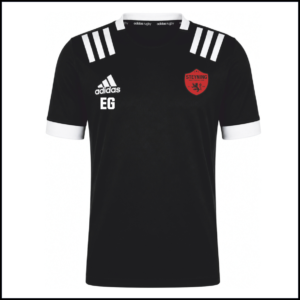 Adidas 3 Stripe Jersey (Adults) CBR113 (Black)