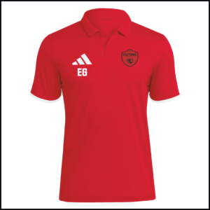 Adidas Entrada 26 Polo (Adults) JZ6664 (Team Power Red 2/White)