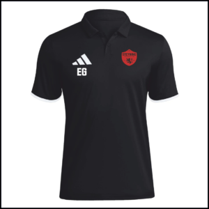 Adidas Entrada 26 Polo (Adults) JZ6660 (Black/White)