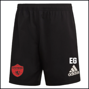 Adidas 3 Stripe Short (Adults) CBR105 (Black)