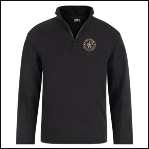 Pro RTX 1/4 Zip Micro Fleece Jacket (Adults) RX415 (Black)