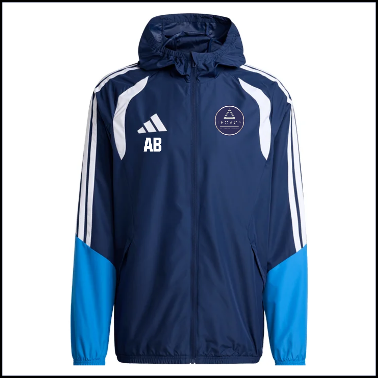 Adidas Tiro 26 Competition All Weather Jacket (Adult) JY8869 (Team Navy Blue 2 Ray Blue)