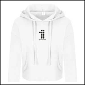 AWDis Ladies Cropped Hoodie (Adults) JH016 (Arctic White)