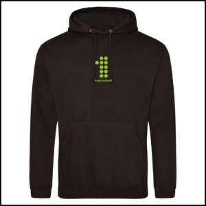 AWDis College Hoodie (Adults) JH001 (Deep Black)