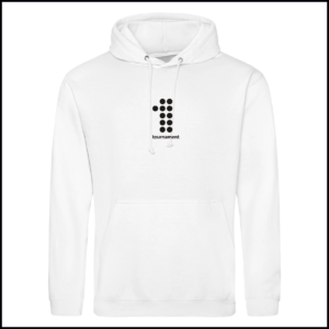 AWDis College Hoodie (Adults) JH001 (Arctic White)