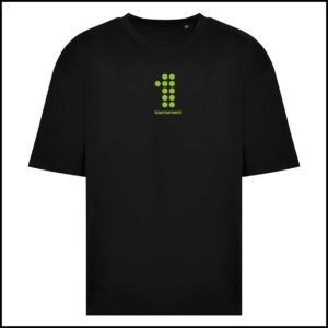 AWDis Heavyweight Boxy 240 T-Shirt (Adults) AT003 (Deep Black)