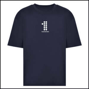 AWDis Heavyweight Boxy 240 T-Shirt (Adults) AT003 (French Navy)