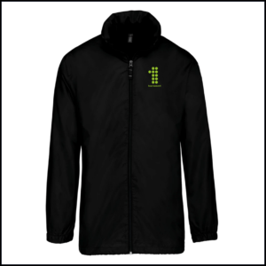 Kariban Windbreaker Jacket (Adults) KB616 (Black)
