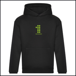 AWDis Kids Hoodie (Youth) JH001B (Deep Black)