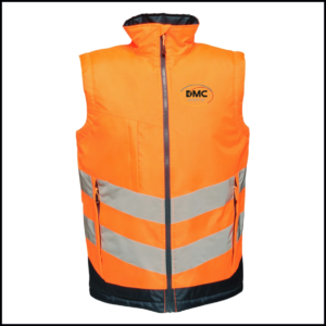 Regatta High Visibility Pro Bodywarmer (Adults) RG475 (Orange/Navy)