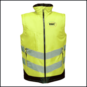 Regatta High Visibility Pro Bodywarmer (Adults) RG475 (Yellow/Navy)