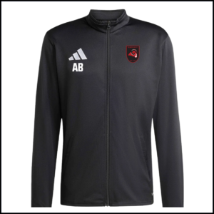Adidas Entrada 26 Slim-Fit Track Jacket (Adults) JZ6587 (Black/White)