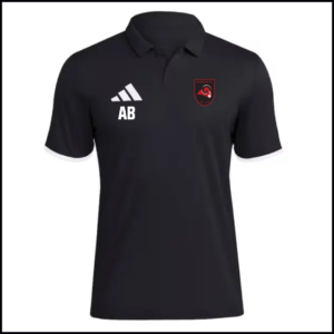 Adidas Entrada 26 SS Polo (Adults) JZ6660 (Black/White)