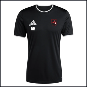 Adidas Entrada 26 SS Shirt (Adults) JZ2505 (Black/White)